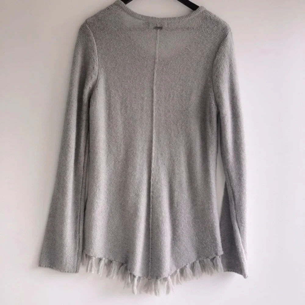 Prana Shelby Wool Blend Sweater Heathered Knit